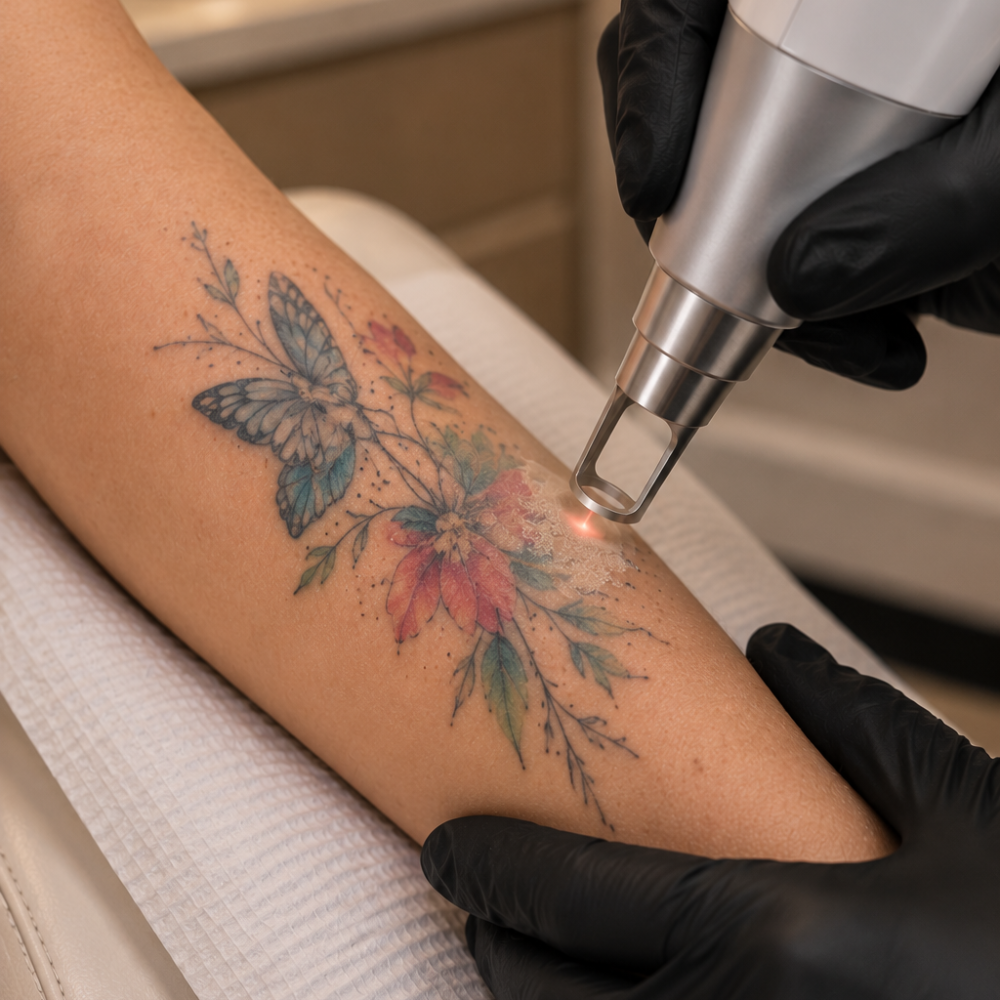 Remoción de tatuajes multicolor
